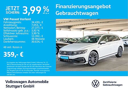 VW Passat Variant Volkswagen GTE 1.4 TSI DSG Navi Kamera AHK