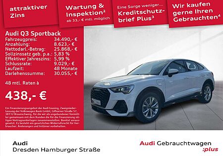 Audi Q3 45 TFSI e S line Navi