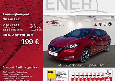Nissan Leaf TEKNA ProPILOT Sitzheizung*LED*360°*LEDER*