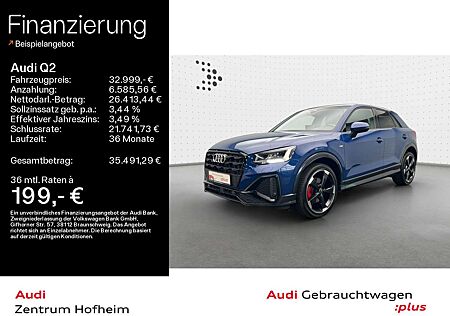 Audi Q2 35 TFSI 2x S line S tro*Sonos*LED*Virtual*Nav
