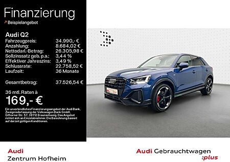 Audi Q2 35 TFSI 2x S line S tro*Sonos*LED*Virtual*Nav
