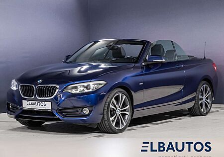 BMW 220 d Cabrio Sport Line LED/Navi/Kamera/Tempomat