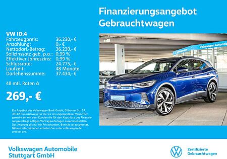 VW ID.4 Volkswagen Pro Navi Kamera LED AHK Stdhzg ACC SHZ