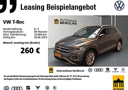 VW T-Roc Volkswagen 1.5 TSI Style DSG *AHK*LED+*NAV*ACC*SHZ*