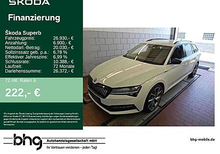 Skoda Superb Combi 1.4TSI iV DSG Sportline AHK ACC vir