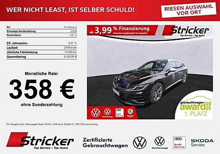 VW Arteon Volkswagen Shooting Brake R 2.0TSI DSG 358,-ohne Anzahlung A