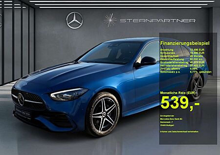 Mercedes-Benz C 300 de EQ Hybrid  AMG HUD Night Burm. Panorama
