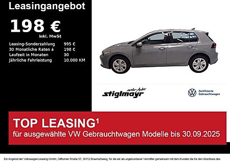 VW Golf Volkswagen Lim. Life 1.5 TSI AHK+HUD+