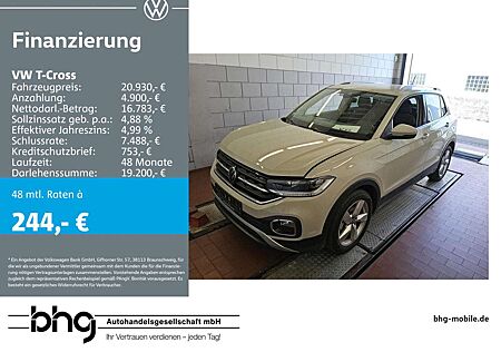 VW T-Cross Volkswagen 1.0 TSI OPF Style Front-Lane-Assist Ligh