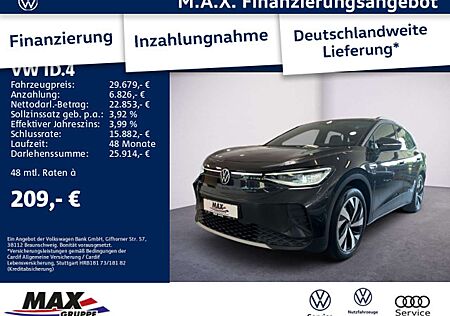 VW ID.4 Volkswagen PRO PERFORMANCE IQ.LIGHT NAV+PANO+AR-HUD+WP