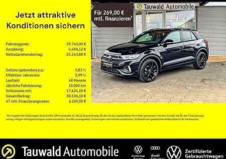 VW T-Roc Volkswagen 1.5 TSI DSG R-Line Black Style/RFK/ACC/IQ