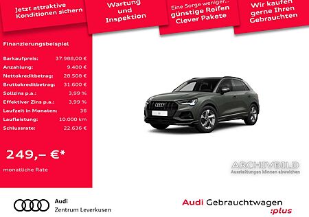 Audi Q3 advanced STRON AHK NAVI VIRT LED SHZ APP P