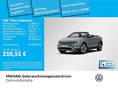 Volkswagen T-Roc MOVE 1.5 TSI LED+ Navi DCPro Par