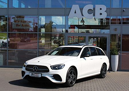 Mercedes-Benz E 300 de T 4M AMG-Line Distr. GSD Night AHK 360°