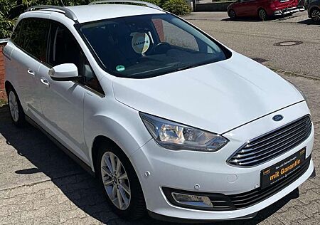 Ford Grand C-Max Titanium // Scheckheft // Leder // Navi //