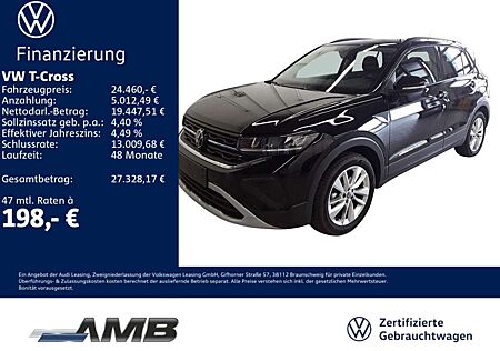 VW T-Cross Volkswagen Life 1.0 TSI AHK/LED/ACC/Nav/RFK/2.30Gar