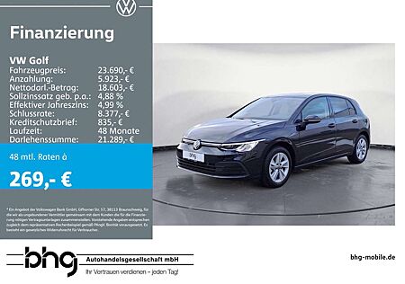 VW Golf Volkswagen 1.5 eTSI DSG Life Business Navi connect Tra