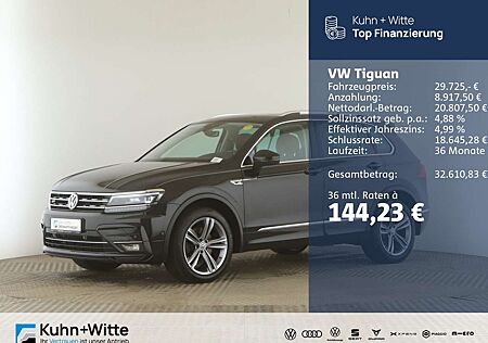 VW Tiguan Volkswagen 2.0 TDI Highline 4M *Pano*AHK*LED*RFK*Nav