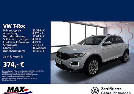 VW T-Roc Volkswagen 2.0 TDI DSG SPORT +LED+ACC+NAV+LM17+KLIMA+