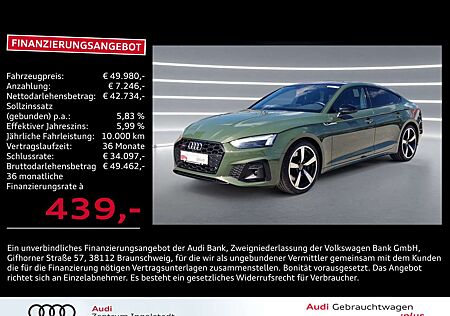 Audi S5 Sportback TDI qu LASER Pano B&O Optik-schwarz