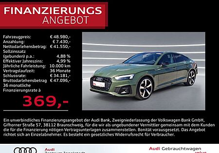 Audi S5 Sportback TDI qu LASER Pano B&O Optik-schwarz