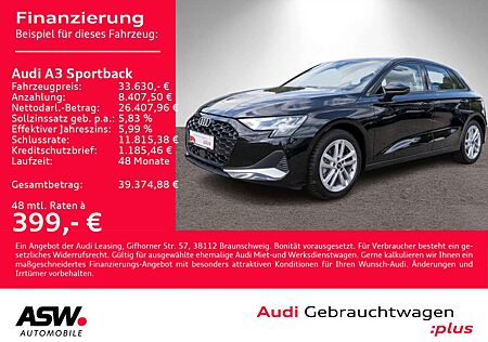 Audi A3 advanced 35TDI Navi LED HUD ACC VC