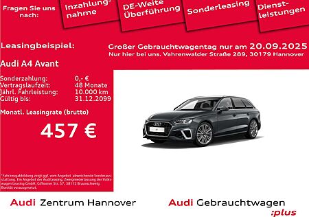 Audi A4 S line 40 TFSI B&O Navi LED Teilleder