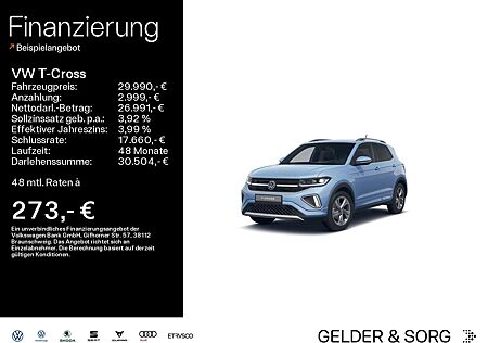 VW T-Cross Volkswagen 1.5 TSI R-Line Matrix*AHK*Digital*ACC