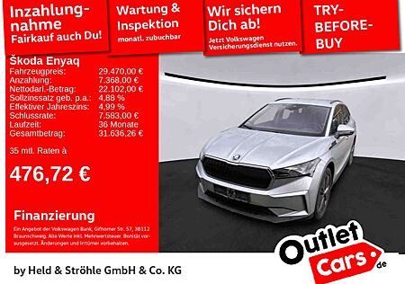 Skoda Enyaq 60 Loft AHK LED NAV WÄPU PDC SHZ E-KLAPPE