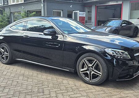 Mercedes-Benz C 180 Coupe 9G AMG Line PANO+LED+NAV+TEM+KAM+SHZ