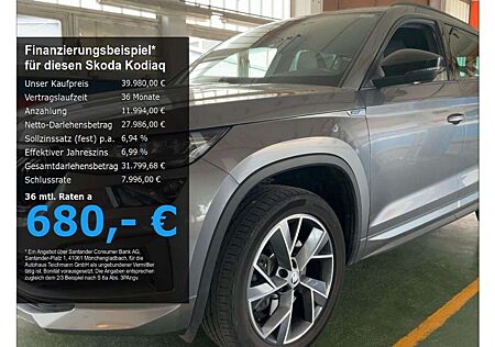 Skoda Kodiaq Sportline 4x4 2.0 TDI 7Sitzer AHK