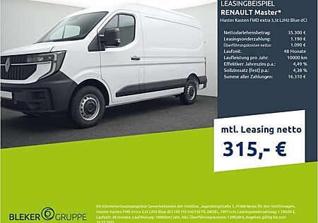 Renault Master Kasten FWD extra 3,5t L2H2 Blue dCi 150
