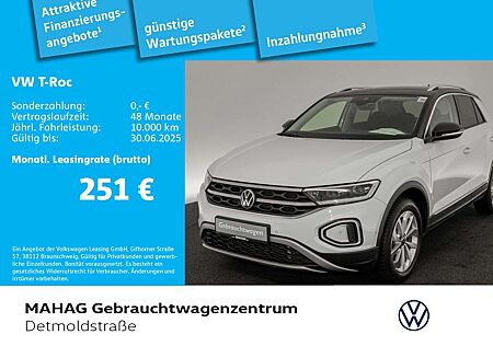 VW T-Roc Volkswagen 1.5 TSI STYLE AHK LED+Navi ParkAssist AppC