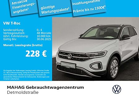 VW T-Roc Volkswagen 1.5 TSI STYLE AHK LED+Navi ParkAssist AppC