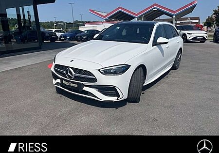 Mercedes-Benz C 300 e T AMG Sport Navi LED AHK Pano Akustik W-Paket
