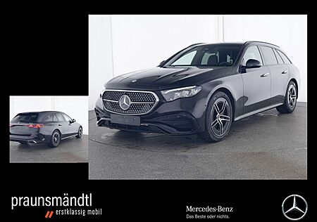 Mercedes-Benz E 220 T d 4M AMG Night AHK/Ambi+/Tot/Distr/Kamer