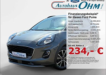 Ford Puma Titanium X 1.0 MHEV - AHK - RFK - NAVI -