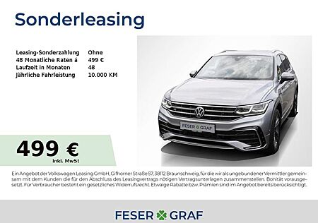 VW Tiguan Allspace Volkswagen R-Line 2.0 TDI DSG Navi StandHz AHK Pano Kamera