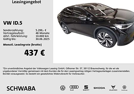 VW ID.5 Volkswagen GTX 84 kW/h Wärmep.*DCC*PANO*AHK*ACC*8-fach