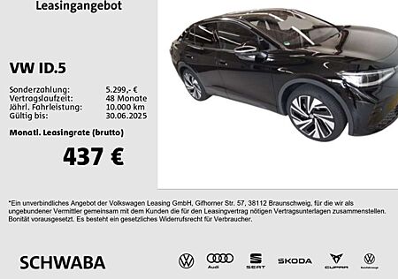 VW ID.5 Volkswagen GTX 84 kW/h Wärmep.*DCC*PANO*AHK*ACC*8-fach