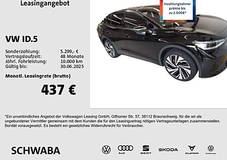 VW ID.5 Volkswagen GTX 84 kW/h Wärmep.*DCC*PANO*AHK*ACC*8-fach