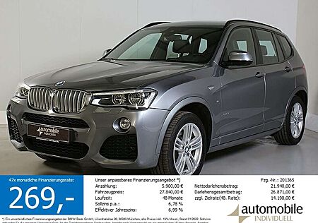 BMW X3 xDr 35dA M Sport LED Navi AHK Kamera HuD