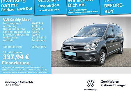 VW Caddy Volkswagen 1.4 TSI DSG Trendline 7-Sitzer Navi P