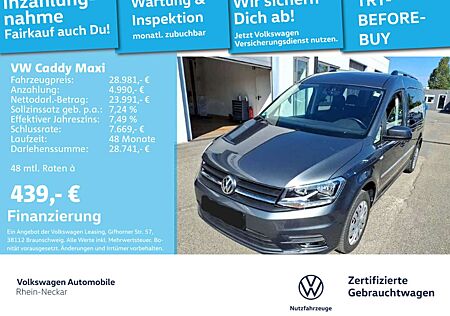 VW Caddy Volkswagen 1.4 TSI DSG Trendline 7-Sitzer Navi P
