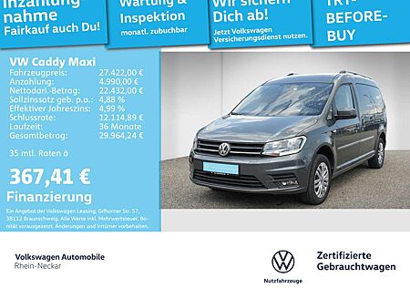 VW Caddy Volkswagen 1.4 TSI DSG Trendline 7-Sitzer Navi P