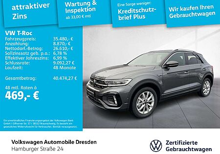VW T-Roc Volkswagen R-Line 1.5 l TSI DSG Kamera/ AHK/ DCC/ NAV