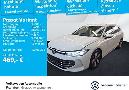 VW Passat Variant Volkswagen 2.0 TDI DSG Elegance Navi IQ.Ligh