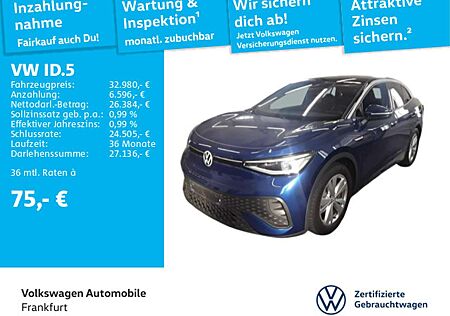 VW ID.5 Volkswagen Pro Performance Navi IQ.Light DAB+ FrontAss