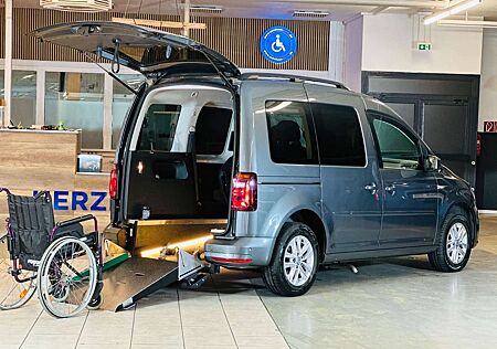 VW Caddy Volkswagen - DSG-Rollstuhlgerecht-Rampe
