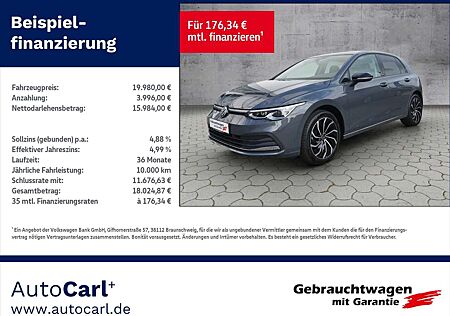 VW Golf Volkswagen VIII Active 1.5eTSI DSG/NAV/3ZK/LED+/SHZ/Carplay